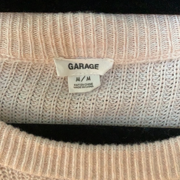 Light pink long sleeve shirt from Garage, medium. - Picture 3 of 4